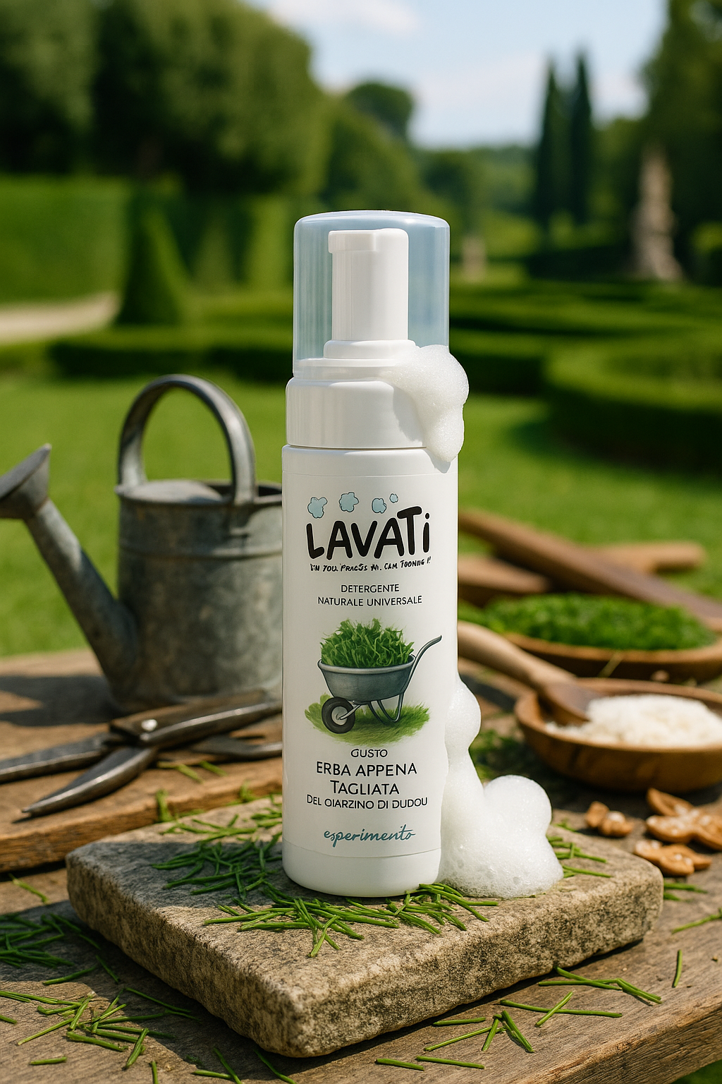 Bagnodoccia-Erba appena tagliata del giardino di boboli – Experimenta